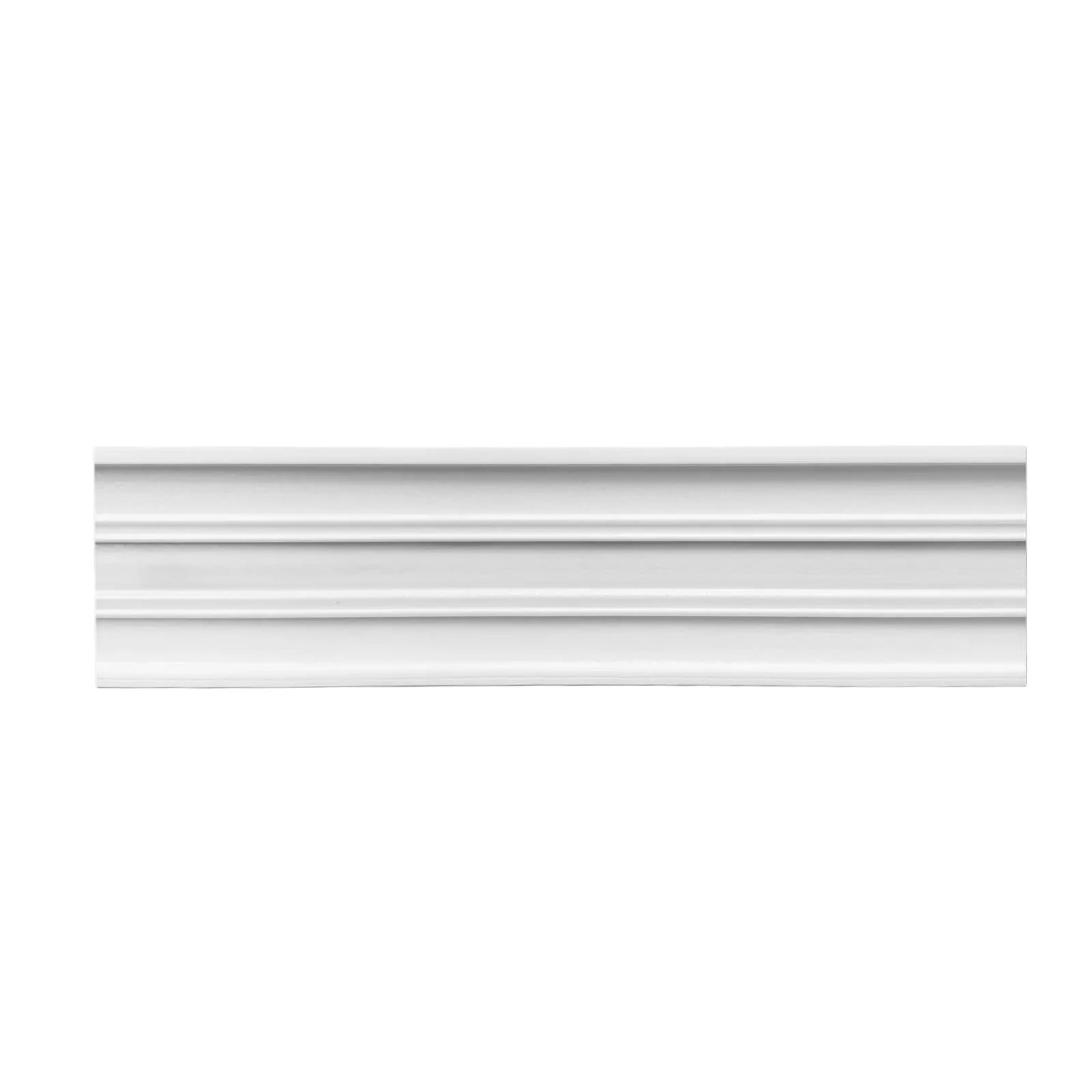 Plintă polimer Apatit PPAP60 albă, 60 mm, 2,2 m