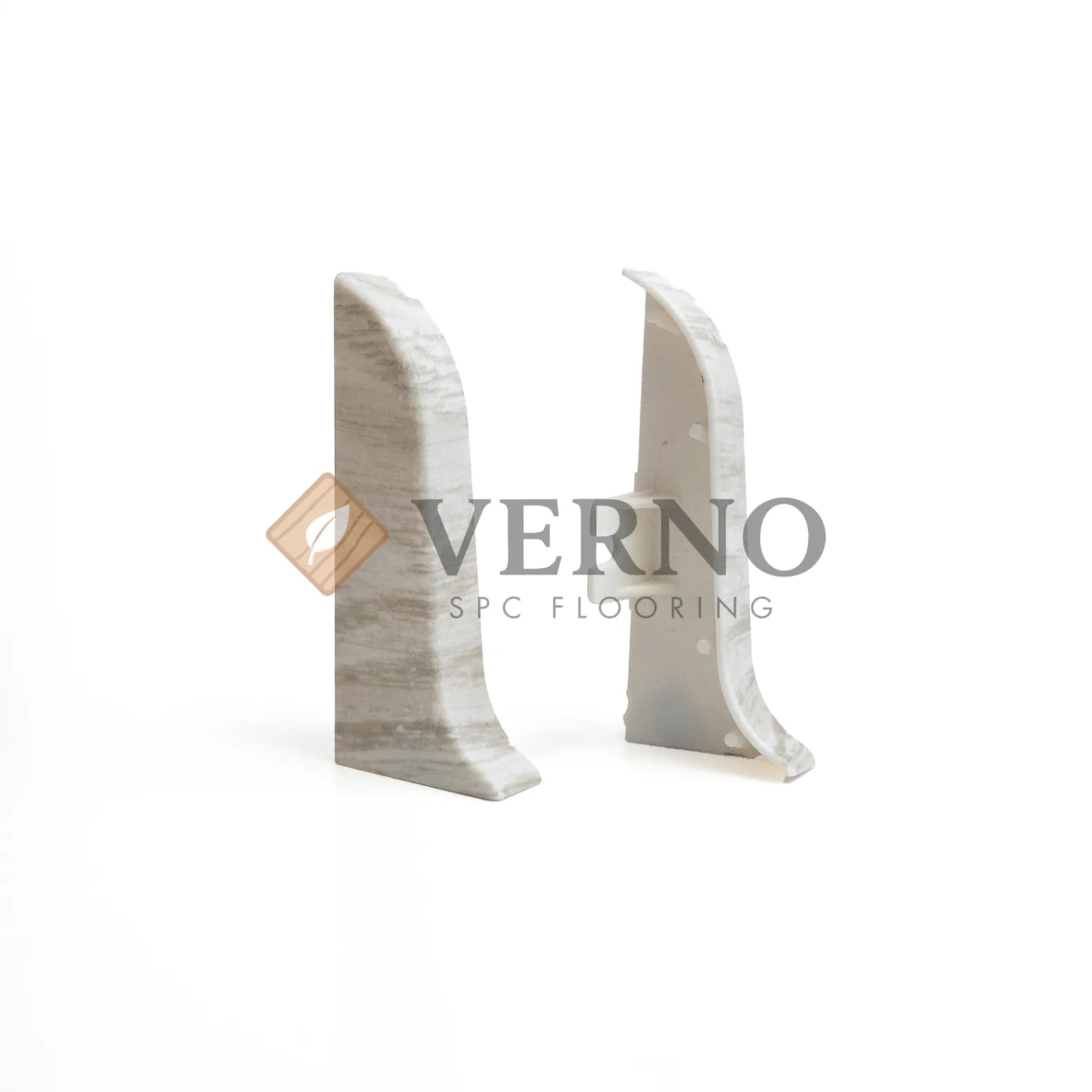 Terminații plintă stânga + dreapta 828 Oak Everest, 55 mm, set 2 buc