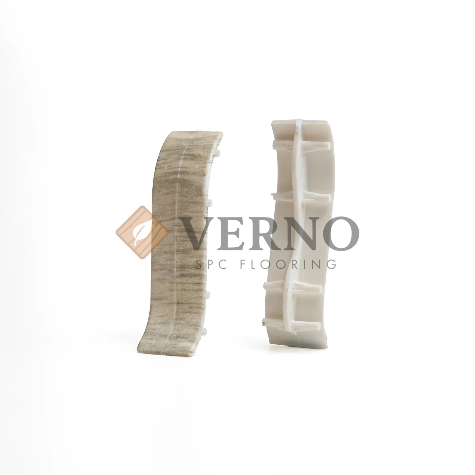 Conector plintă 831 Oak Argento, 55 mm, set 2 buc