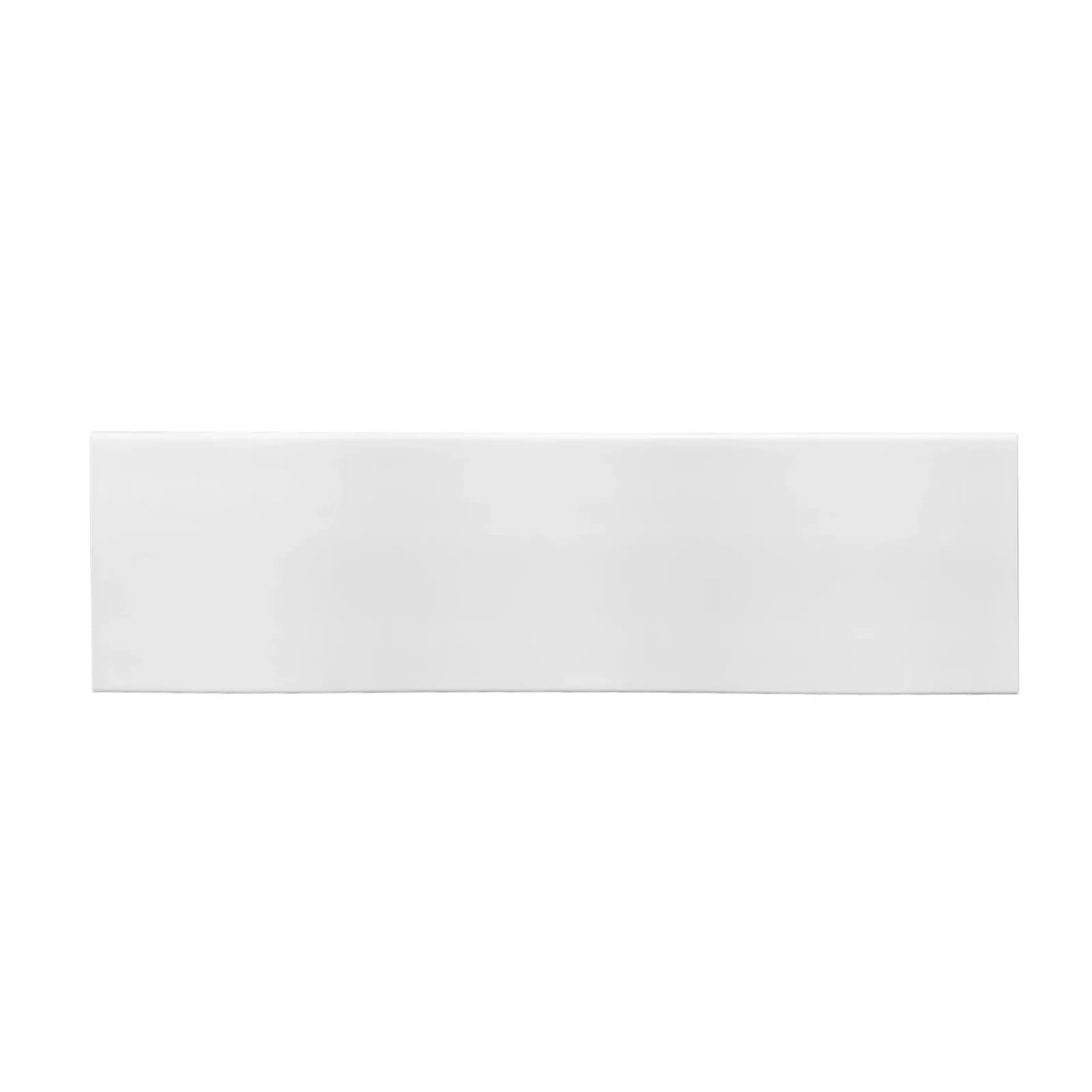Plintă polimer Onix PPOX80 albă, 80 mm, 2,2 m
