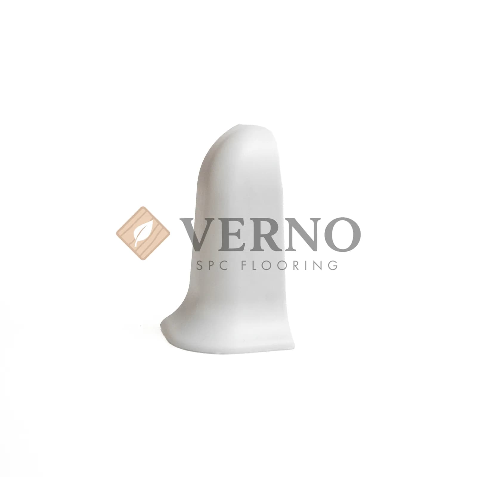 Colț exterior plintă 834 White Mat, 55 mm, set 2 buc