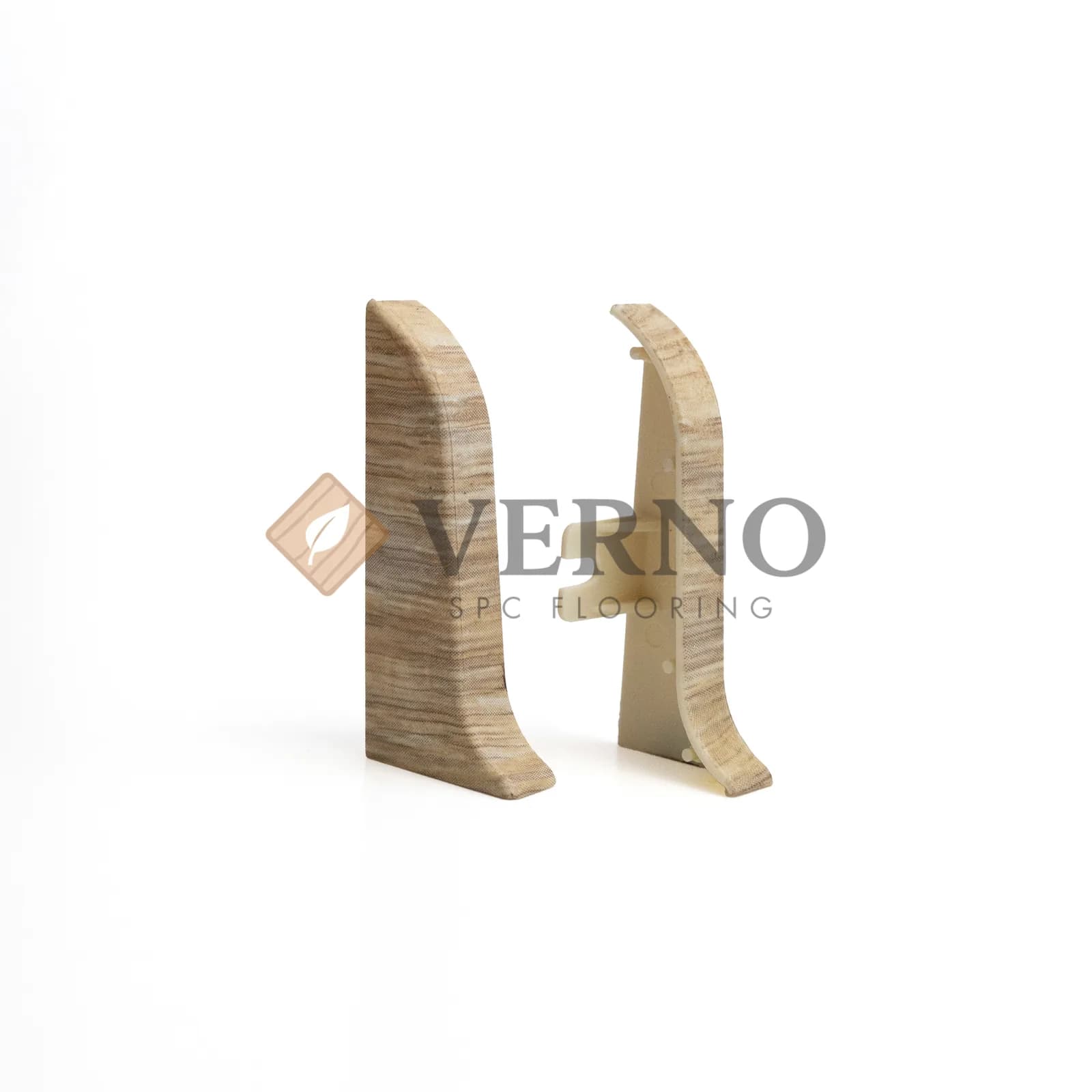 Terminații plintă stânga + dreapta 825 Oak Palmyra, 55 mm, set 2 buc