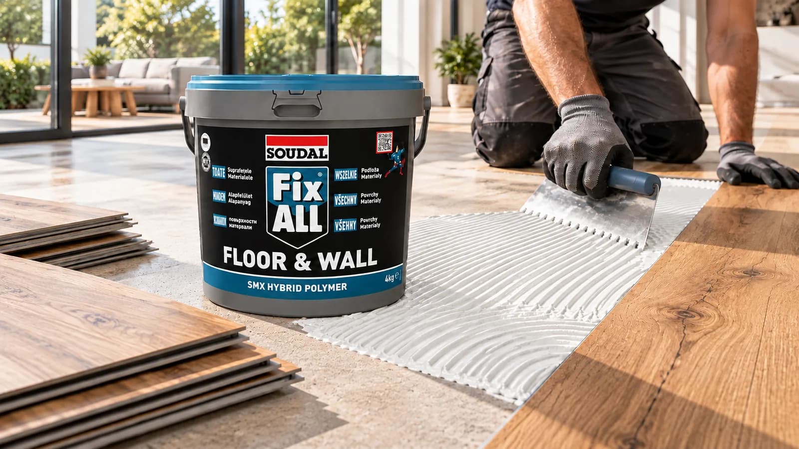 Adeziv Fix All Floor & Wall, 4 kg