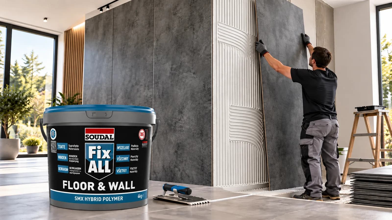 Adeziv Fix All Floor & Wall, 4 kg