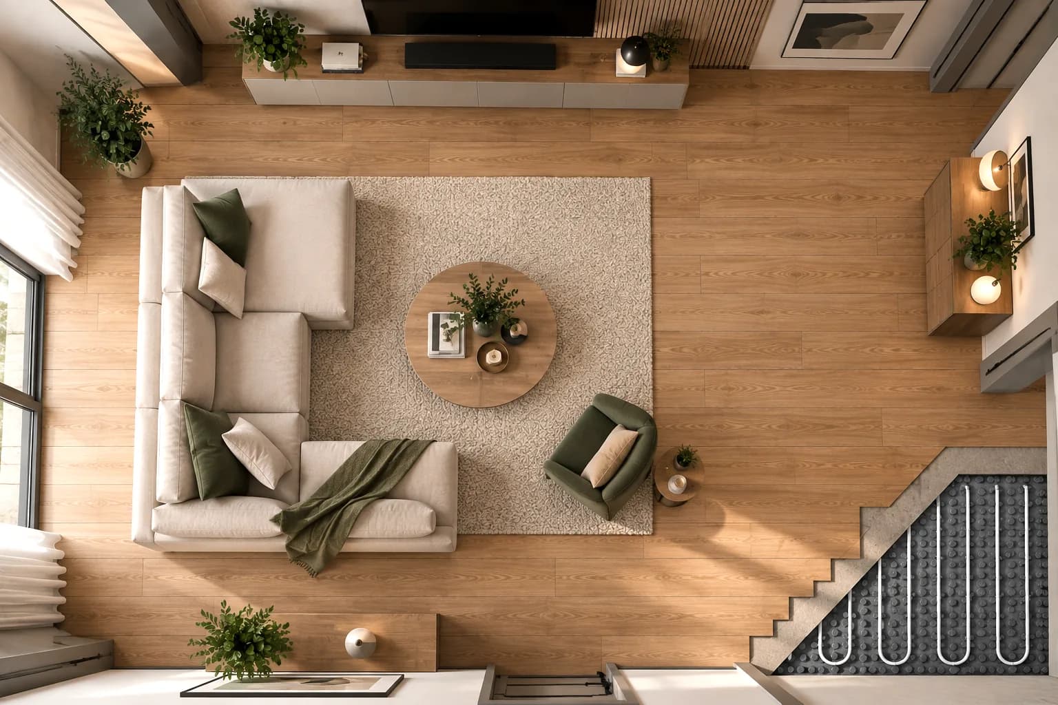 Parchet Laminat Stejar Kentucky 8MM – secțiune